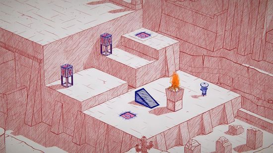 Игра Inked: A Tale of Love (Nintendo Switch, русские субтитры)