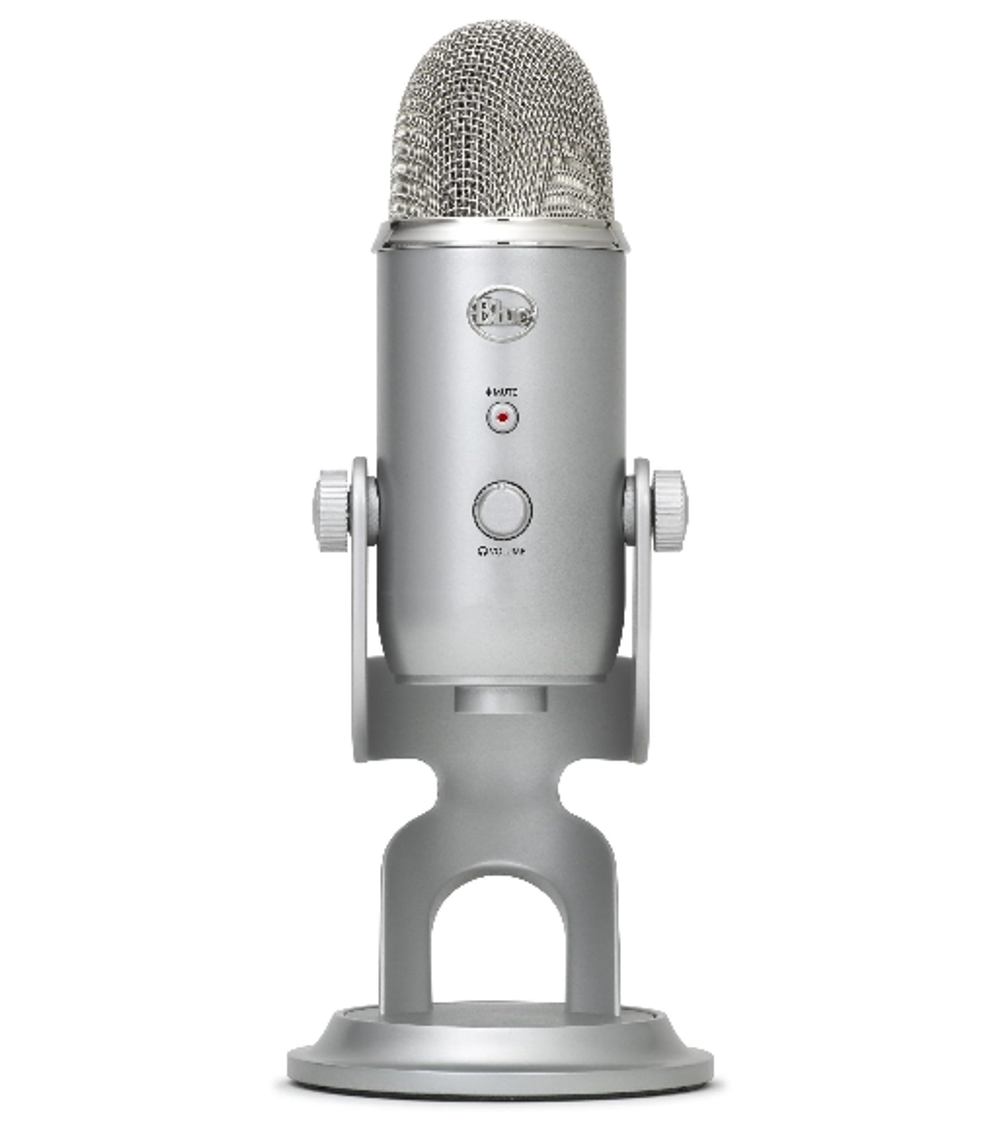 Микрофон Blue Yeti Серебристый