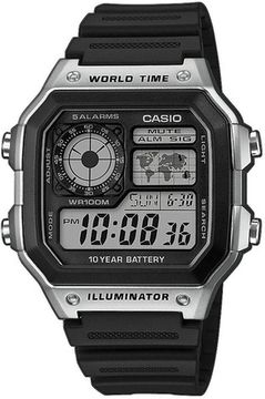 Электронные часы Casio AE-1200WH-1CVEF