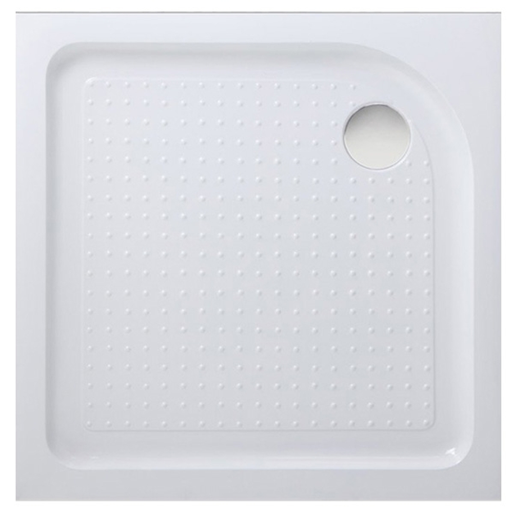 Акриловый поддон для душа BelBagno Tray 80x80x15 Белый  с антискользящим покрытием