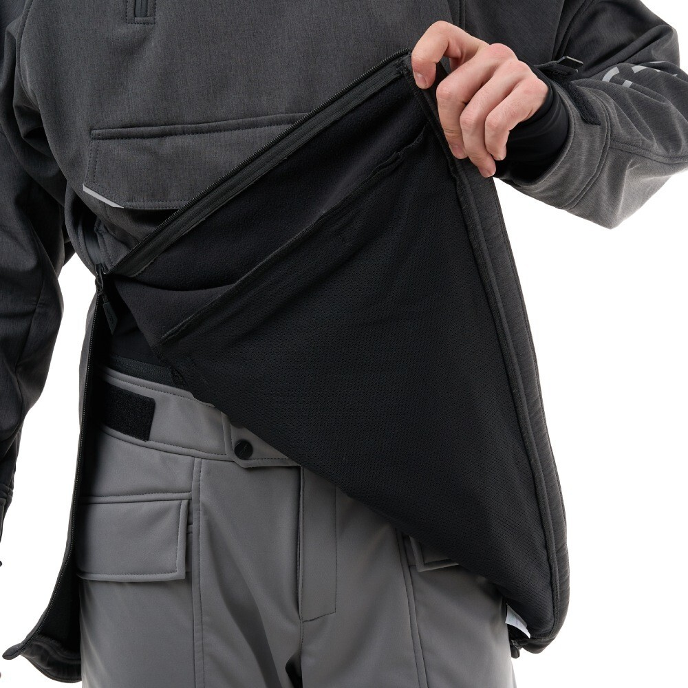 КУРТКА-АНОРАК СНОУБОРДИЧЕСКАЯ DRAGONFLY UKTUS MAN GRAPHITE MELANGE