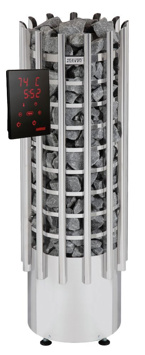 HARVIA Электрическая печь Glow TRT90XE с выносным пультом в комплекте, артикул HTRT904XE