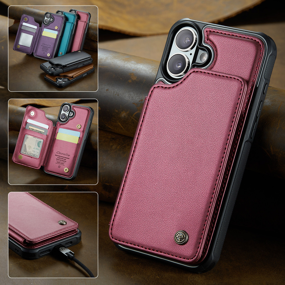 Чехол CaseMe Сard Protection iPhone 16 Plus