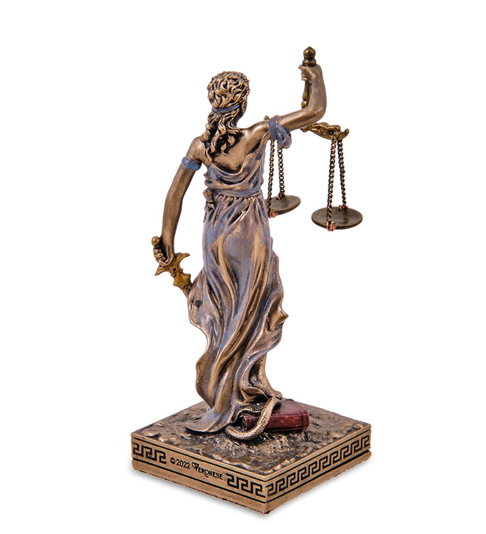 Veronese WS-1213 Статуэтка «Фемида - богиня правосудия»