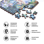 Знак зодиака - Рак от DAVICI - сборные пазлы причудливой формы, это картины, которые вы собираете сами