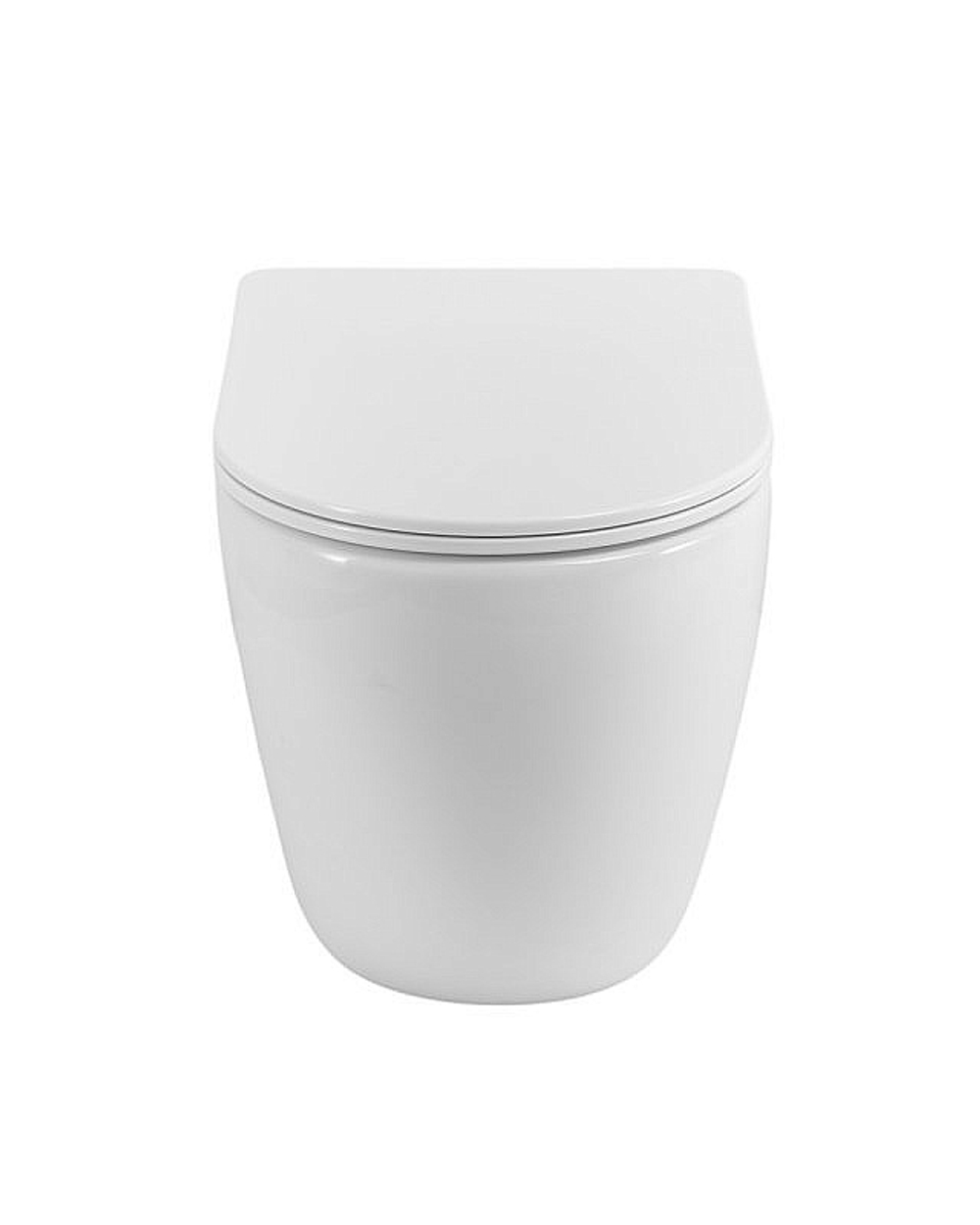 Унитаз приставной BelBagno Sfera-R BB2141CB-TOR/SC белый, безободковый, с крышкой микролифт, слив-торнадо