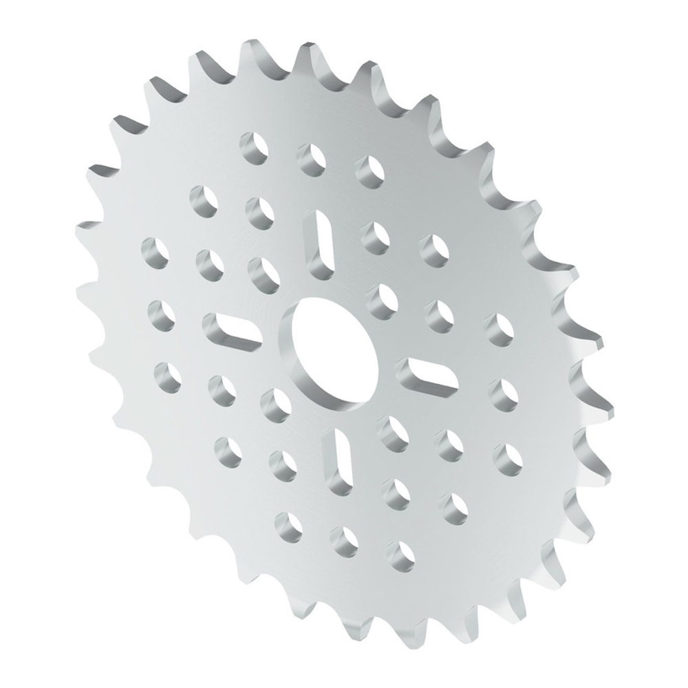 3310 Series 8mm Pitch Aluminum Hub Mount Sprocket (14mm Bore, 28 Tooth)
