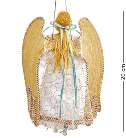 RK-777 Кукла подвесная «Ангел с колокольчиком» бол.