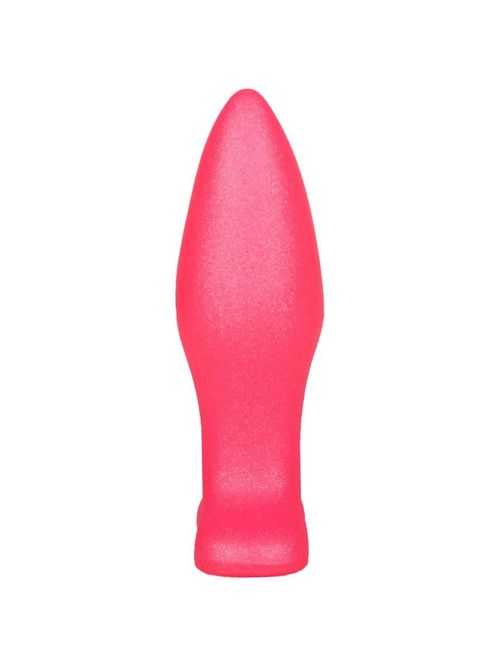 Розовая анальная пробка - 11,5 см.