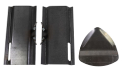 HARVIA Воздуховодная пластина для топки печи LG150, LG150SL (прямоугольная, комплект 2 шт) , артикул SP524 (б.а. WX524)