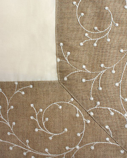 Элитное постельное белье Иней от Bovi фрагмент