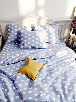 Простынь на резинке Сказка "Нежность" 180х200 см, перкаль