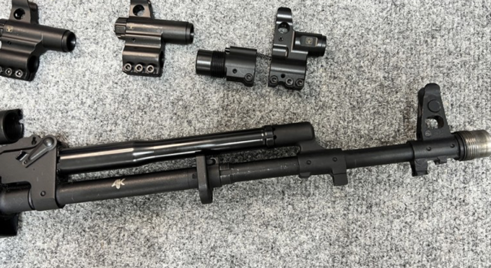 Низкопрофильная газовая трубка для АК, LAC