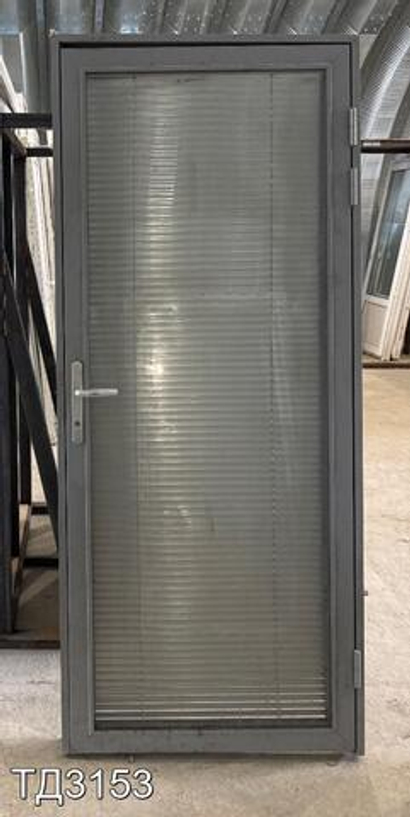 Дверь алюминиевая Б/У 2080(в) x 890(ш)