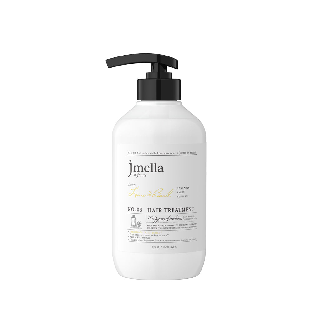 Маска-бальзам для волос "Лайм и базилик" JMELLA In France Lime&Basil Hair Treatment 500 мл