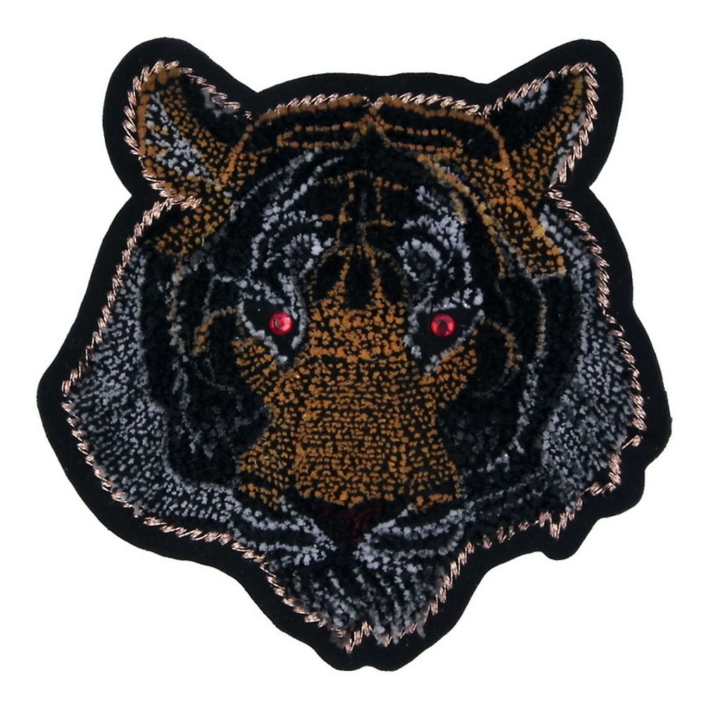 Нашивка Тигр 3D ( 85 х 85 мм )