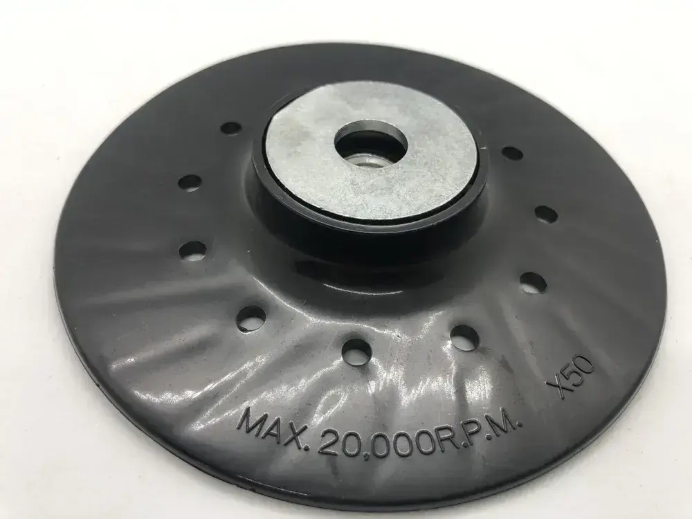 Опорная тарелка Speed Phantome жёсткая с рёбрами для фибровых дисков 125 мм