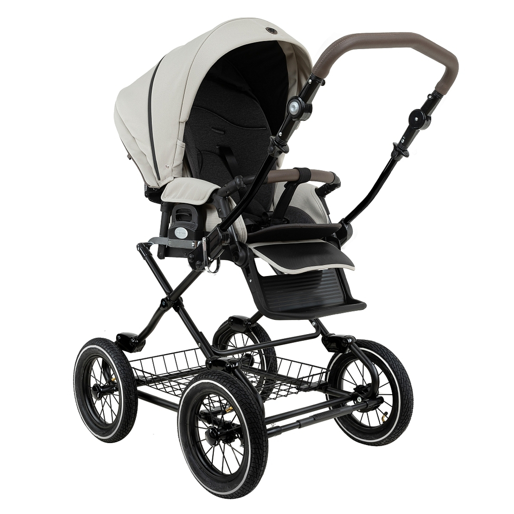 Коляска 2 в 1 ROAN BASS NEXT 2.0 CLASSIC d12 Marzipan