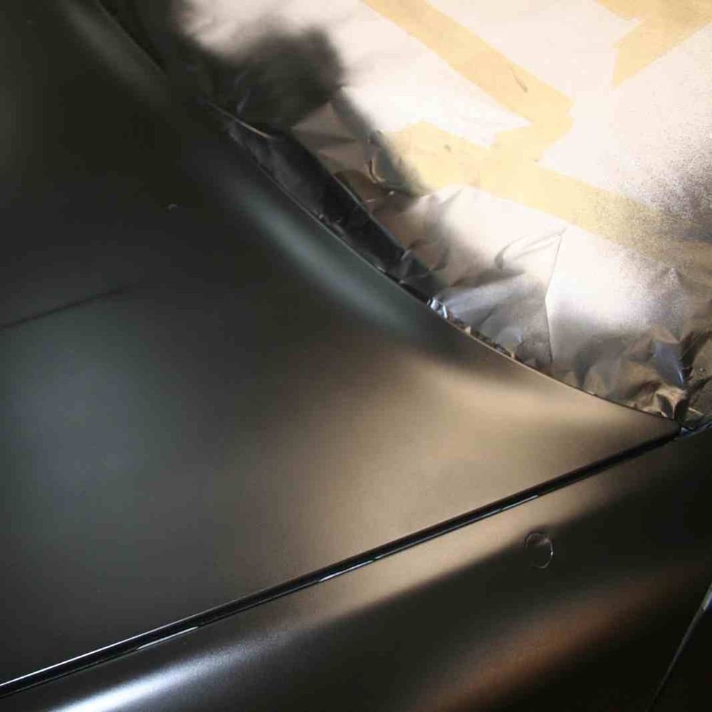 Покраска Nissan Navara база лак