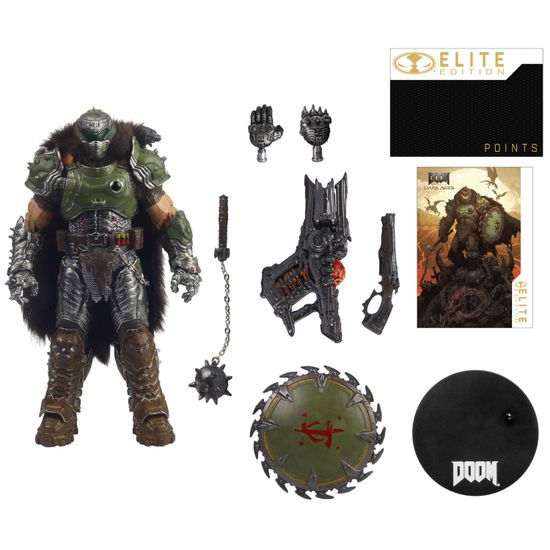 Фигурка McFarlane Elite Edition Doom Doom Slayer 18см / по мотивам игры "Дум", Палач Рока
