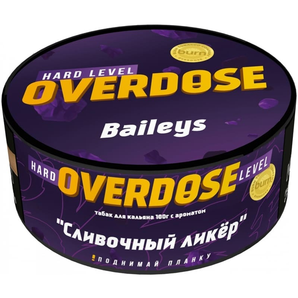 М. Табак для кальяна Overdose Baileys (Сливочный ликёр), 100г.