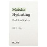 B_Lab, Matcha Hydrating, настоящий солнцезащитный стик, SPF 50+ PA ++++, 21 г (0,74 унции)