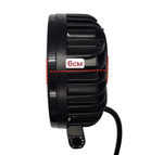 Фара светодиодная LED 1 шт 5500 К 12 -24 V фара противотуманная ангельские глазки, 20 W , с линзой, с ДХО,