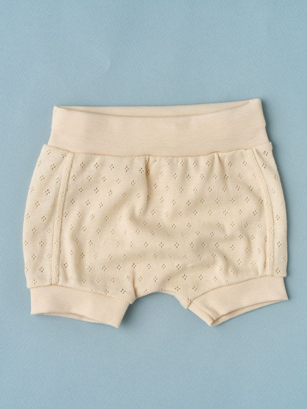 Боди "Круассаны" и шортики, Крем/бежевый