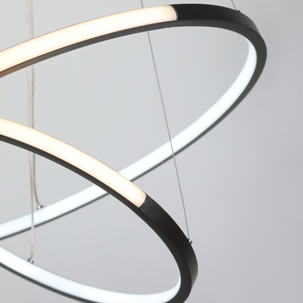 Светильник потолочный светодиодный Rivoli Lauren 6105-101 LED 4100К - 4300К 86 Вт модерн с пультом | Rivoli