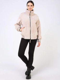 Дубленка зимняя натуральная шуба двусторонняя