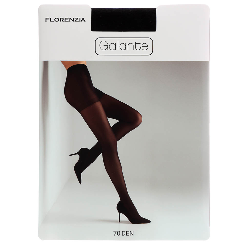 GALANTE Florenzia Колготки 70 DEN с шортиками, 84% полиамид, 16%эластан, размер 2, цвет черный