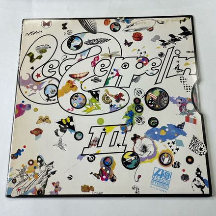 Винтажная виниловая пластинка LP Led Zeppelin 3 III (Япония 1976) (Без Оби)