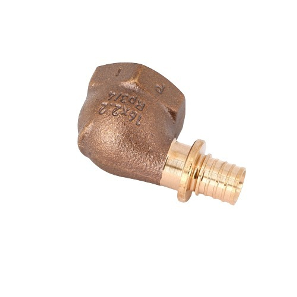 Угол надвижной В бронза REHAU 16х3/4" RX+(ВР)