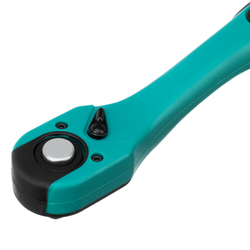 Ключ-трещотка 1/2, 72 зуба, с быстрым сбросом, CrV, двухкомпонентная рукоятка Stels