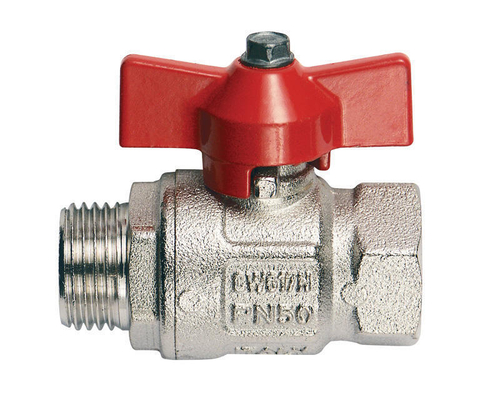 Кран шаровой 1/2'' вн/нар бабочка ITAP IDEAL 093