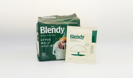 Молотый кофе AGF BLENDY MILD BLEND в дрип-пакетах (18 шт* 7гр)