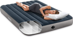Двуспальный надувной матрас Intex Single-High Airbed (Queen), 152х203х25 см, со встроенным насосом от батареек