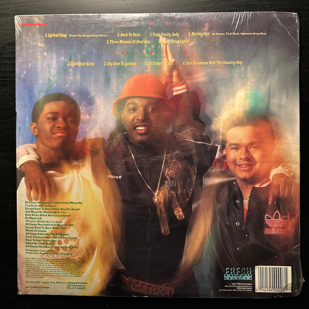 T La Rock - Lyrical King (США 1987г.)