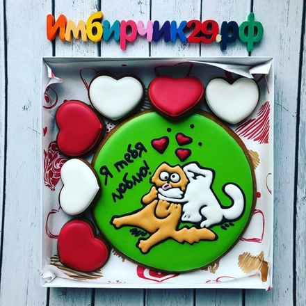 Имбирные пряники Любовь