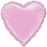 Шар фольгированный Сердце 45 см (Розовый)