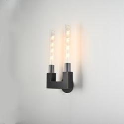 Бра Canelle Wall Lamp Double Sconces Black By Imperiumloft