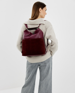 Сумка-рюкзак 578 15 бордовый