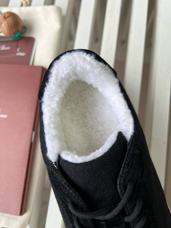 Кроссовки Loro Piana с мехом