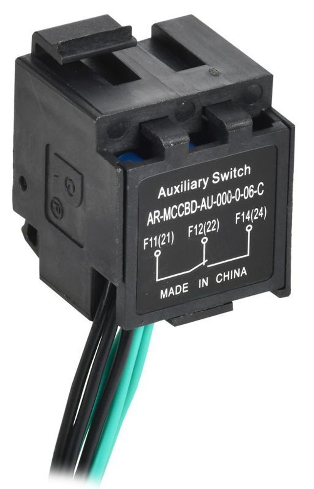 Контакт дополнительный левый MCCB типоразмер G; H; I 2НО 2НЗ ARMAT IEK AR-MCCBD-AU-000-0-06-C