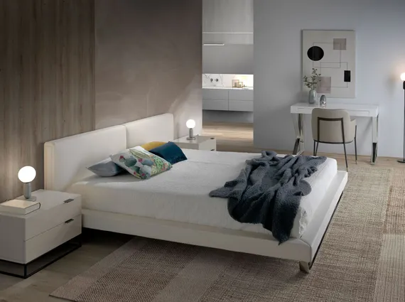 Прикроватная тумбочка Angel Cerda Estetico 7004, жемчужно-серая