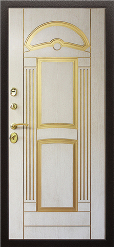 Стальная дверь "Аполлон". Заказная модель.