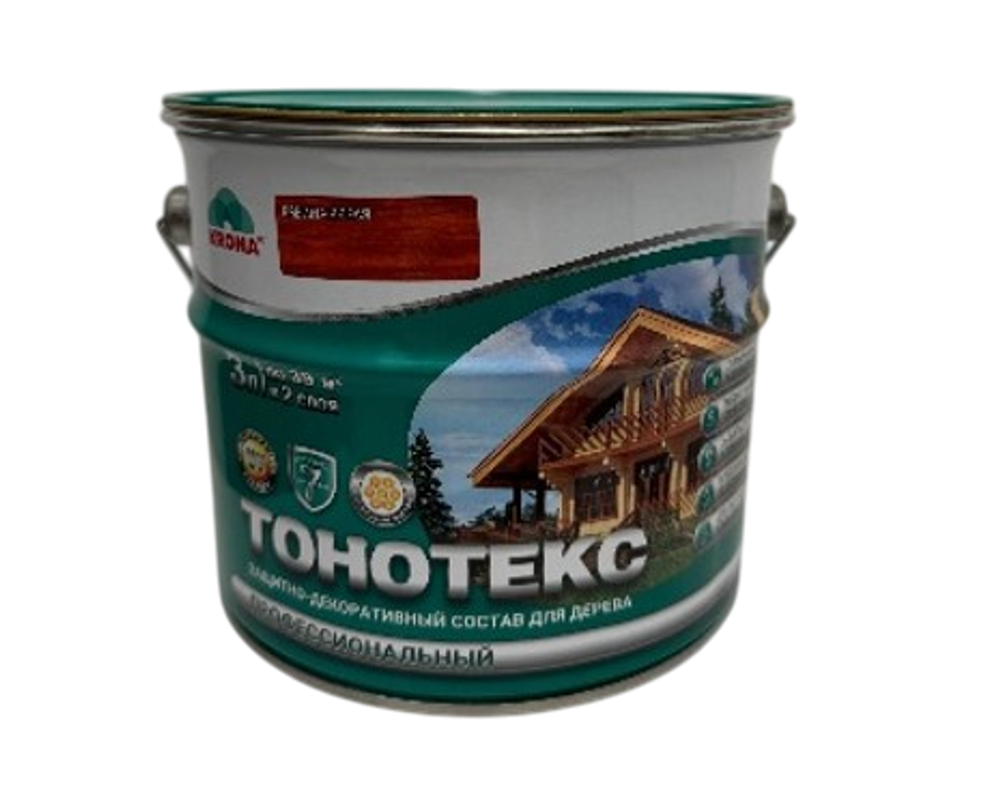 KRONA Состав защитно-декоративный Тонотекс сосна 3 л.