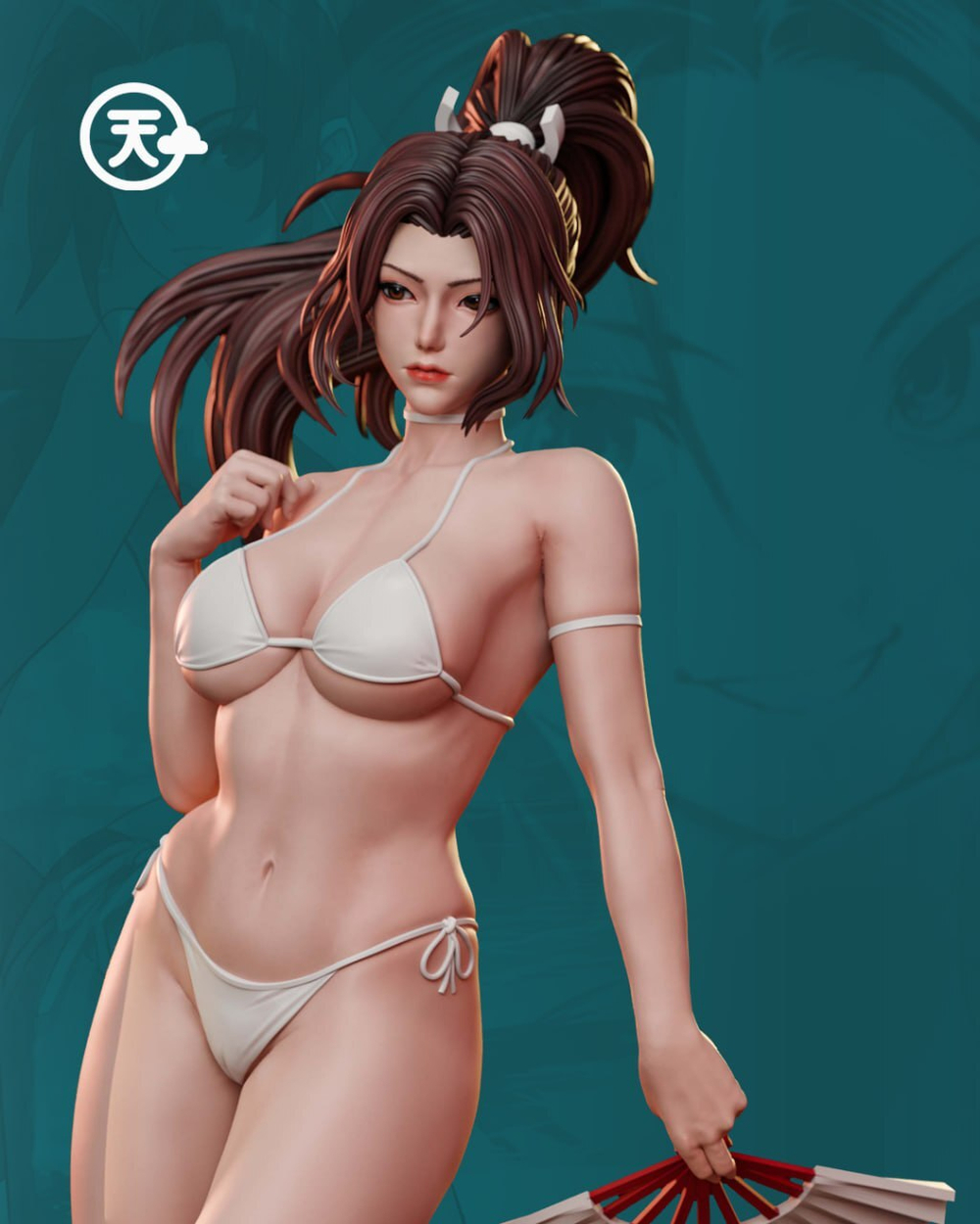 Май Сирануй Король бойцов Фатальная ярость Mai Shiranui King of Fighters Fatal Fury Фигурка