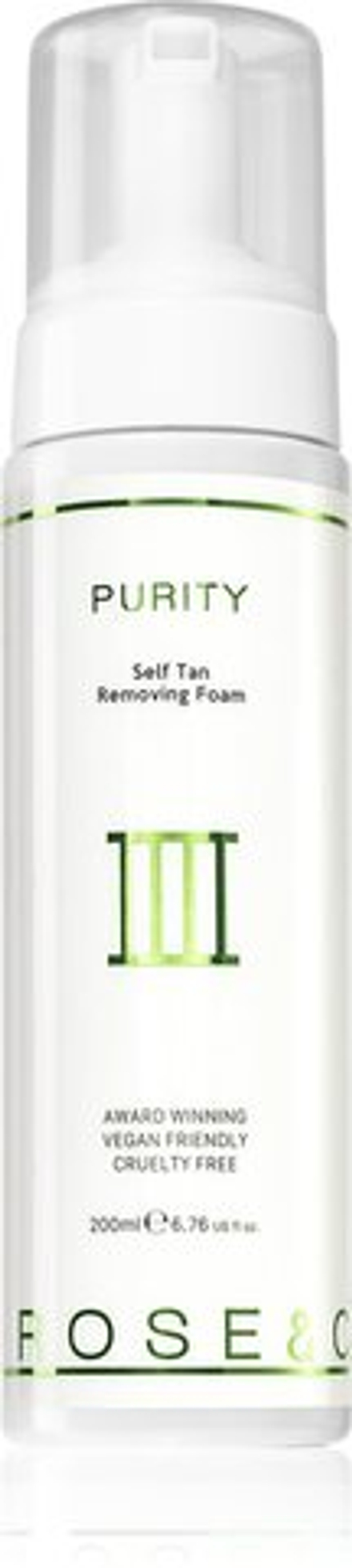 Rose & Caramel Purity - пена для удаления автозагара /   200  ml  / GTIN 5060734420067