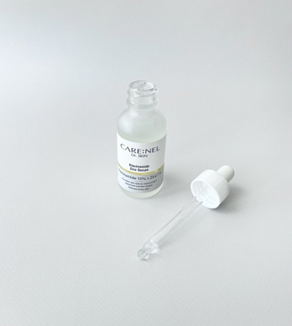 CARE:NEL Niacinamide Zinc Serum, 30ml - Сыворотка для жирной и проблемной кожи